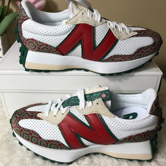 New Balance Casablanca 327 “Red Monogram” Men's Sneaker MS327CAA